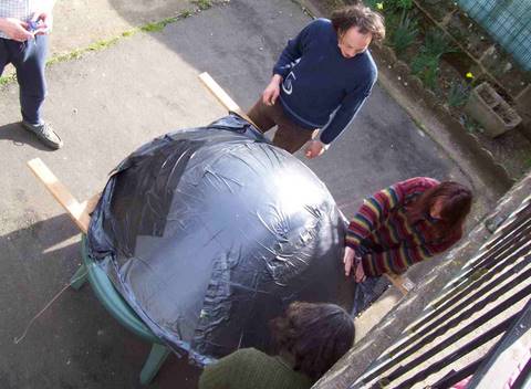 Fabrication d'un cuiseur parabolique solaire